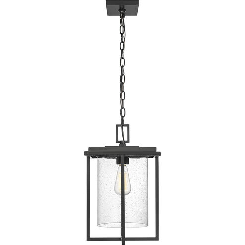 Adair 1 Light 11 inch Powder Coated Black Outdoor Hanging Lantern